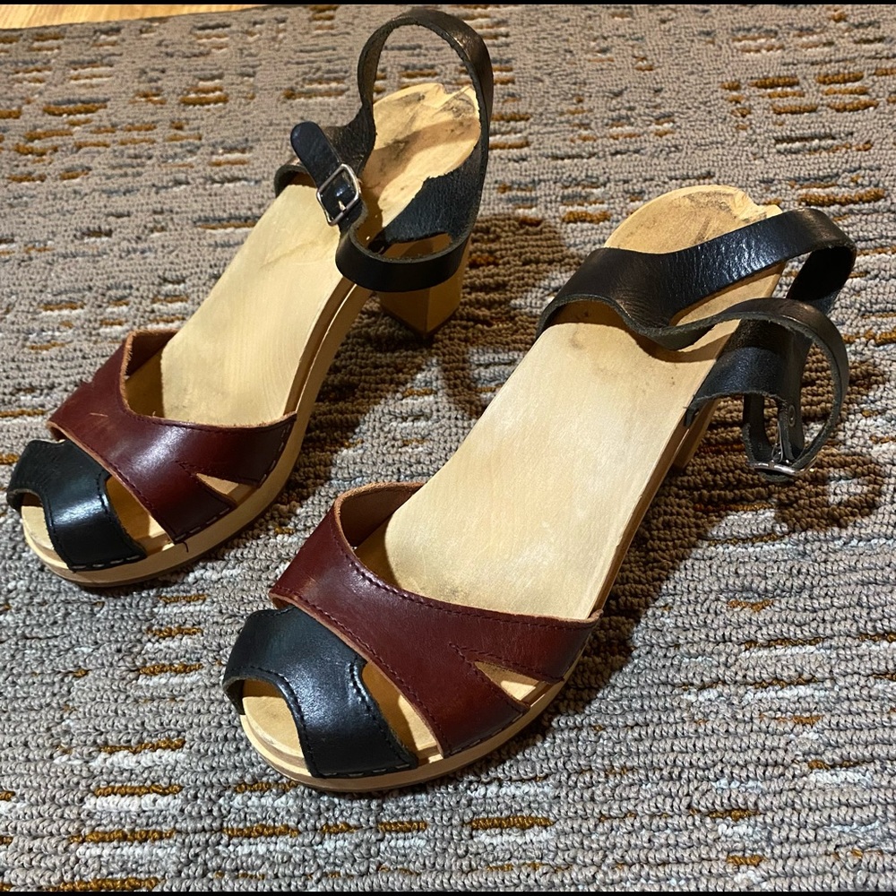 Well Loved High Heel Clog Sandal